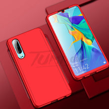 Load image into Gallery viewer, 360 Full Protective Phone Case for Huawei Y5 Y6 Y7 Y9 Prime 2019 P Smart Pluz Z P30 P20 Lite Pro Nova 2i 3 3i 4 Cover with Glass
