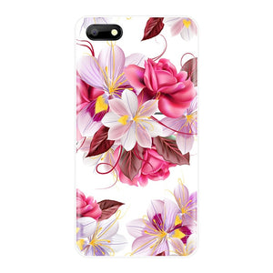 Phone Case For BQ Strike 5020 Soft Silicone TPU Cute Cat Painted Back Cover For BQS 5020 Strike  Case