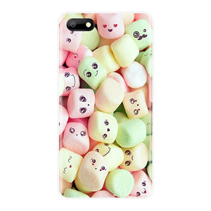 Phone Case For BQ Strike 5020 Soft Silicone TPU Cute Cat Painted Back Cover For BQS 5020 Strike  Case