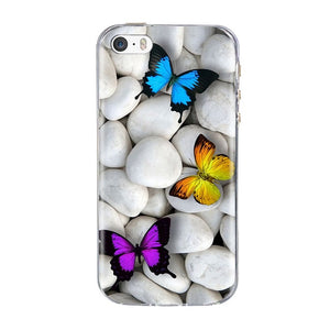 Case For iphone 5 5s SE Case Cover Silicone 3D TPU Coque for Iphone 6 6s Case Silicone Cover Coque for Iphone 6s 5 s Cover Funda