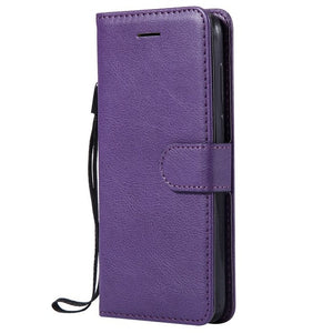 Flip Leather Case for Fundas Huawei Y6 2019 case For Y6(2019) Coque Huawei Y 6 Y6 Prime 2019 Book Wallet Cover Mobile Phone Bag
