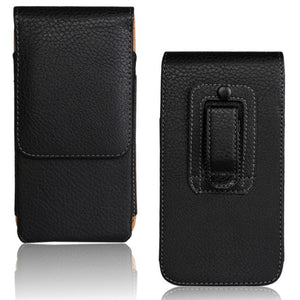 Leather phone belt case 6.5/5.8/4.7'' Waist Bag Magnetic Vertical Phone Case for iPhone XR XS Max 8 Plus Pouch Cover Belt Clip
