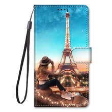 Load image into Gallery viewer, Leather Case For Samsung Galaxy J3 J5 2017 J3 2016 J4 2018 J4 Core j4 Plus Case Luxury Wallet Flip Cover Stand Cart Slot Holder
