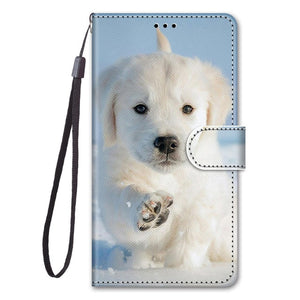 Leather Case For Samsung Galaxy J3 J5 2017 J3 2016 J4 2018 J4 Core j4 Plus Case Luxury Wallet Flip Cover Stand Cart Slot Holder