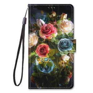 Leather Case For Samsung Galaxy J3 J5 2017 J3 2016 J4 2018 J4 Core j4 Plus Case Luxury Wallet Flip Cover Stand Cart Slot Holder
