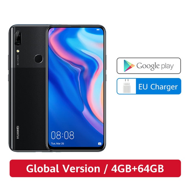 In stock Global Version Huawei P Smart Z 4GB 64GB Kirin 710F Octa core Smartphone Auto Pop Up Front Camera 6.59'' Cellphone