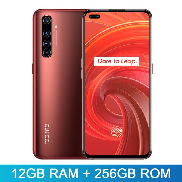 realme X50 Pro X50 5G 8GB 128GB 5.44 90Hz SuperAmoled Screen Moblie Phone Snapdragon 865 Cellphone 65W Superdart Charge