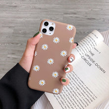 Load image into Gallery viewer, Kowkaka Cute Cartoon Daisy Phone Case For iPhone 11 Pro X XR XS Max 6 6s 7 8 Plus SE 2020 Soft Flower Love Heart Fundas Cover
