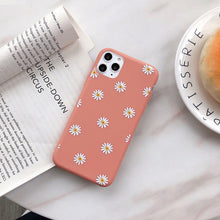 Load image into Gallery viewer, Kowkaka Cute Cartoon Daisy Phone Case For iPhone 11 Pro X XR XS Max 6 6s 7 8 Plus SE 2020 Soft Flower Love Heart Fundas Cover
