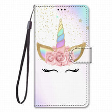 Load image into Gallery viewer, For Case Samsung Galaxy J6 Plus 2018 J530 J510 J5 2017 2016 Leather Phone Cover Animal Floral Lovely Girl Boy Magnetic Capa O08F
