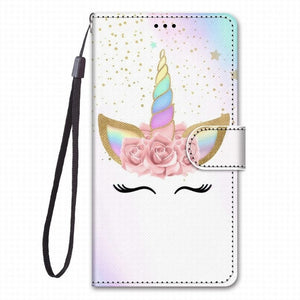 For Case Samsung Galaxy J6 Plus 2018 J530 J510 J5 2017 2016 Leather Phone Cover Animal Floral Lovely Girl Boy Magnetic Capa O08F
