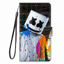 Load image into Gallery viewer, For Case Samsung Galaxy J6 Plus 2018 J530 J510 J5 2017 2016 Leather Phone Cover Animal Floral Lovely Girl Boy Magnetic Capa O08F
