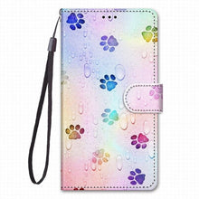 Load image into Gallery viewer, For Case Samsung Galaxy J6 Plus 2018 J530 J510 J5 2017 2016 Leather Phone Cover Animal Floral Lovely Girl Boy Magnetic Capa O08F
