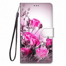 Load image into Gallery viewer, For Case Samsung Galaxy J6 Plus 2018 J530 J510 J5 2017 2016 Leather Phone Cover Animal Floral Lovely Girl Boy Magnetic Capa O08F

