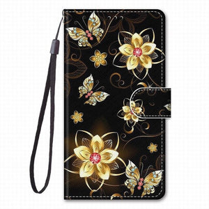 For Case Samsung Galaxy J6 Plus 2018 J530 J510 J5 2017 2016 Leather Phone Cover Animal Floral Lovely Girl Boy Magnetic Capa O08F
