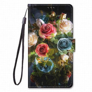 For Case Samsung Galaxy J6 Plus 2018 J530 J510 J5 2017 2016 Leather Phone Cover Animal Floral Lovely Girl Boy Magnetic Capa O08F