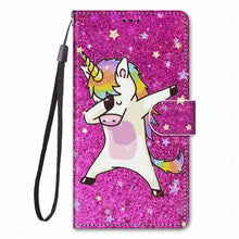 Load image into Gallery viewer, For Case Samsung Galaxy J6 Plus 2018 J530 J510 J5 2017 2016 Leather Phone Cover Animal Floral Lovely Girl Boy Magnetic Capa O08F

