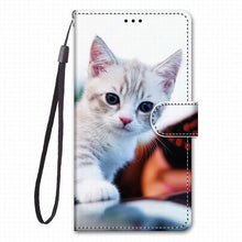 Load image into Gallery viewer, For Case Samsung Galaxy J6 Plus 2018 J530 J510 J5 2017 2016 Leather Phone Cover Animal Floral Lovely Girl Boy Magnetic Capa O08F
