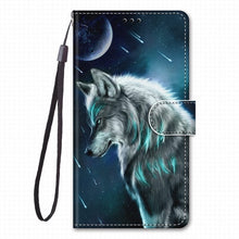 Load image into Gallery viewer, For Case Samsung Galaxy J6 Plus 2018 J530 J510 J5 2017 2016 Leather Phone Cover Animal Floral Lovely Girl Boy Magnetic Capa O08F
