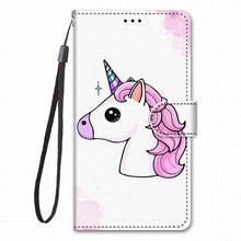 Load image into Gallery viewer, For Case Samsung Galaxy J6 Plus 2018 J530 J510 J5 2017 2016 Leather Phone Cover Animal Floral Lovely Girl Boy Magnetic Capa O08F
