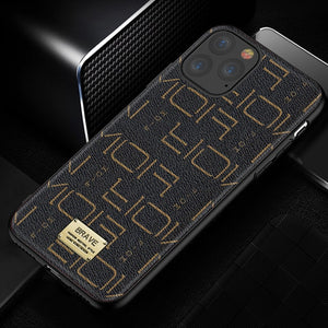 Luxury Brand Fashion Glitter Cute Phone Case Cortex LOGO  For IPhone 6 6S 7 8 Plus X XR XS 11 Pro Max For iPhone SE 2020