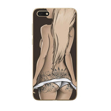Load image into Gallery viewer, Silicone case For Huawei Honor 7A Case 5.45&quot; inch Soft Phone Case Huawei Honor 7A 7 A DUA-L22 Russian Back Cover Coque bumper

