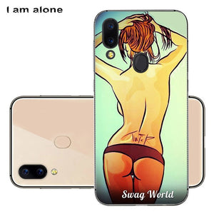 I am alone Mobile Phone Bag For Umidigi A3 /A3 Pro/ A3S/ A3X Solf TPU Custom Phone Case Fashion Phone Case Free Shipping