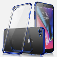 Load image into Gallery viewer, Hacrin Case For iPhone SE 2020 Case Soft TPU Transparent Clear Laser Plating Cover For iPhone SE2 SE 2 Case Protective Bumper
