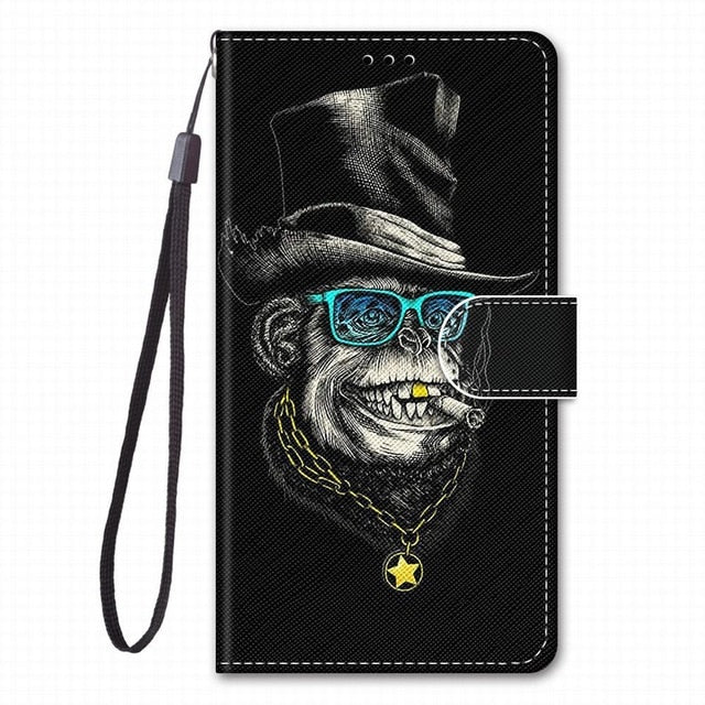 Boys Girls Kids Lovely Phone Bags For Case Samsung Galaxy A50 A500 A510 A520 A5 2015 2016 2017 Tower Dog Cat Kitten Tiger D08F