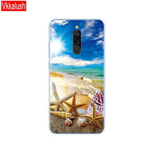 Load image into Gallery viewer, silicon case for xiaomi redmi 8 cases full protection soft tpu back cover on redmi 8 bumper hongmi 8 phone shell bag coque
