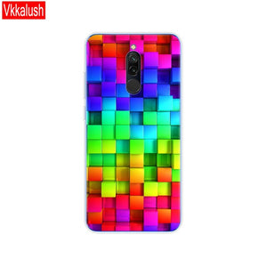 silicon case for xiaomi redmi 8 cases full protection soft tpu back cover on redmi 8 bumper hongmi 8 phone shell bag coque