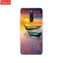 Load image into Gallery viewer, silicon case for xiaomi redmi 8 cases full protection soft tpu back cover on redmi 8 bumper hongmi 8 phone shell bag coque
