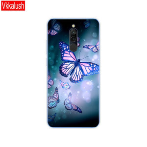 silicon case for xiaomi redmi 8 cases full protection soft tpu back cover on redmi 8 bumper hongmi 8 phone shell bag coque