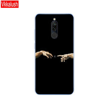 Load image into Gallery viewer, silicon case for xiaomi redmi 8 cases full protection soft tpu back cover on redmi 8 bumper hongmi 8 phone shell bag coque
