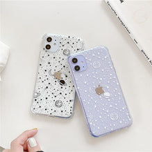 Load image into Gallery viewer, Cartoon Planet Stars Shockproof Phone Case For iPhone 11 Pro Max XR XS Max 7 8 Plus X Soft TPU Clear Cute Back Cover Coque
