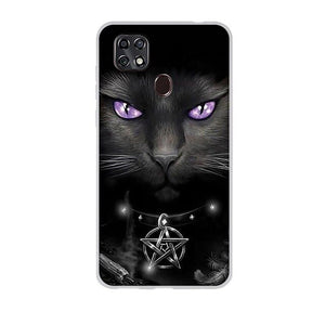 Phone Case For ZTE Blade 20 Smart 2019 Case Soft Silicone Cute Cat Bumper Protective TPU Back Cover For ZTE Blade 20 Smart Bags