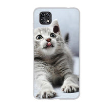 Load image into Gallery viewer, Phone Case For ZTE Blade 20 Smart 2019 Case Soft Silicone Cute Cat Bumper Protective TPU Back Cover For ZTE Blade 20 Smart Bags
