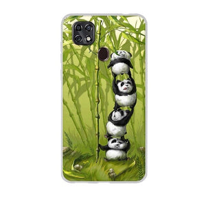 Phone Case For ZTE Blade 20 Smart 2019 Case Soft Silicone Cute Cat Bumper Protective TPU Back Cover For ZTE Blade 20 Smart Bags