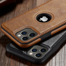 Load image into Gallery viewer, For iPhone 11 11 Pro 11 Pro Max Case Luxury Business Leather Stitching  Case Cover for iphone XS Max XR X 8 7 6 6S Plus Case
