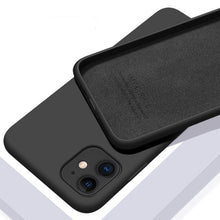 Load image into Gallery viewer, Original Liquid Silicone Luxury Case For Apple iPhone 11 Pro Max 7 8 6 6S Plus XR X XS MAX 5 5S SE Back Cover Shockproof Case
