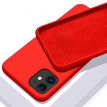 Load image into Gallery viewer, Original Liquid Silicone Luxury Case For Apple iPhone 11 Pro Max 7 8 6 6S Plus XR X XS MAX 5 5S SE Back Cover Shockproof Case
