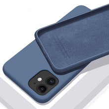 Load image into Gallery viewer, Original Liquid Silicone Luxury Case For Apple iPhone 11 Pro Max 7 8 6 6S Plus XR X XS MAX 5 5S SE Back Cover Shockproof Case
