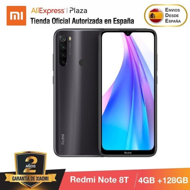 Note 8T (128GB ROM 4GB RAM 13MP Frontal Cámara Batería de 4000 mAh Android Nuevo Libre) [Teléfono Movil Versión Global]