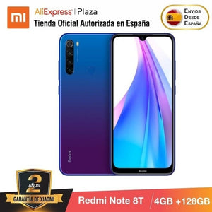 Note 8T (128GB ROM 4GB RAM 13MP Frontal Cámara Batería de 4000 mAh Android Nuevo Libre) [Teléfono Movil Versión Global]