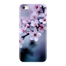 Load image into Gallery viewer, Phone Case  For iPhone SE 5S 5 S 5C Soft Silicone TPU Ultra Thin Cute Flower Floral Back Cover For iPhone 4S 4 S  Case
