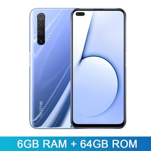 realme X50 X 50 5G 6GB 64GB 6.57'' Moblie Phone Snapdragon 765G Octa Core 64MP Quad Camera Cellphone VOOC 30W Fast Charger