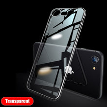 Load image into Gallery viewer, For iPhone SE 2020 Case Luxury Plating Soft Clear Slim Phone Cover For iPhone 7 8 Plus X XS Max XR 11 Pro Max Case Coque Fundas
