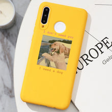 Load image into Gallery viewer, Lovely Cats Dog Case For Huawei P40 P30 P20 Mate 30 20 10 Lite Pro P Smart 2019 Cover nova 3 3i 4 5 5i 6 SE Pro Phone Bag Soft
