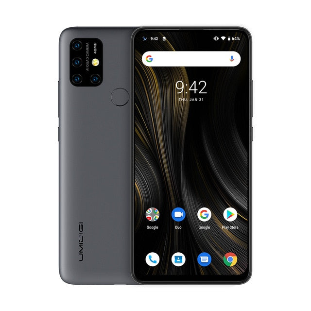 UMIDIGI Power 3 48MP Quad AI Camera 6150mAh Android 10 6.53