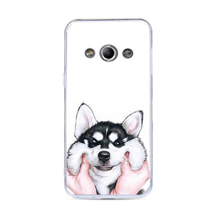 Cover For Samsung Galaxy Xcover 3 4.5"Case Back Covers for Samsung Galaxy Xcover 3 SM-G388F Cases Silicon Phone Bag Painting
